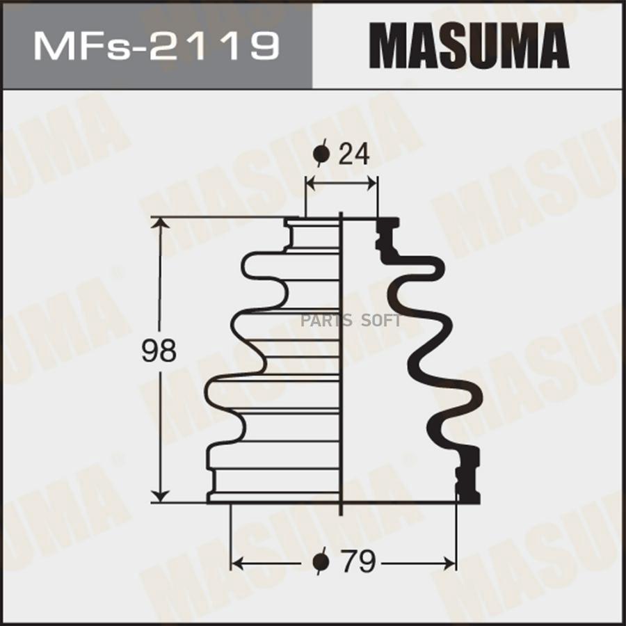 

MASUMA MFS-2119 Пыльник ШРУСа