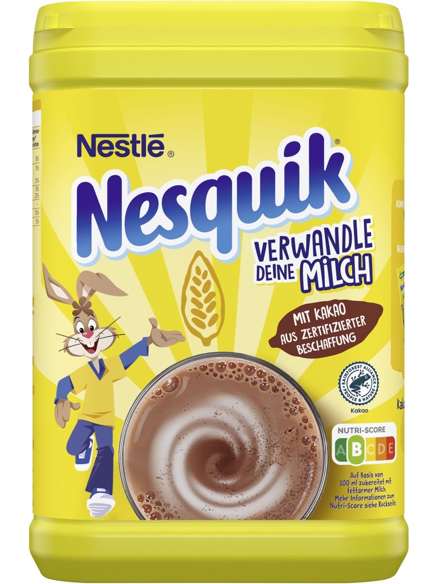 Какао-напиток растворимый Nestle 900г в банке, 2 шт