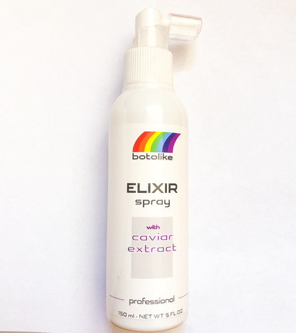 фото Моментальный эликсир-спрей для волос botolike elixir spray with caviar extract