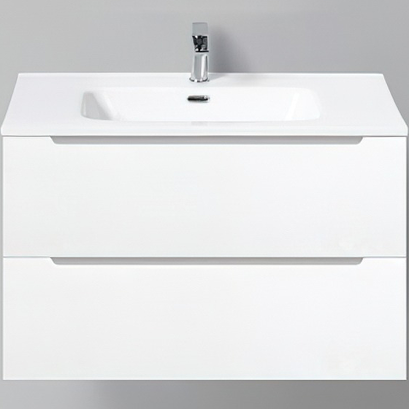 Тумба под раковину подвесная 80 см BelBagno Bianco Lucido ETNA-H60-800-2C-SO-BL-P 100061187005 белый