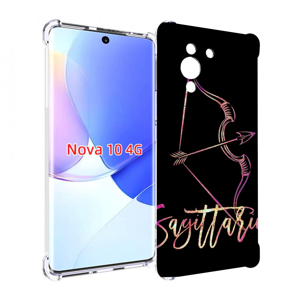

Чехол MyPads знак зодиака стрелец 3 для Huawei Nova 10, Прозрачный, Tocco