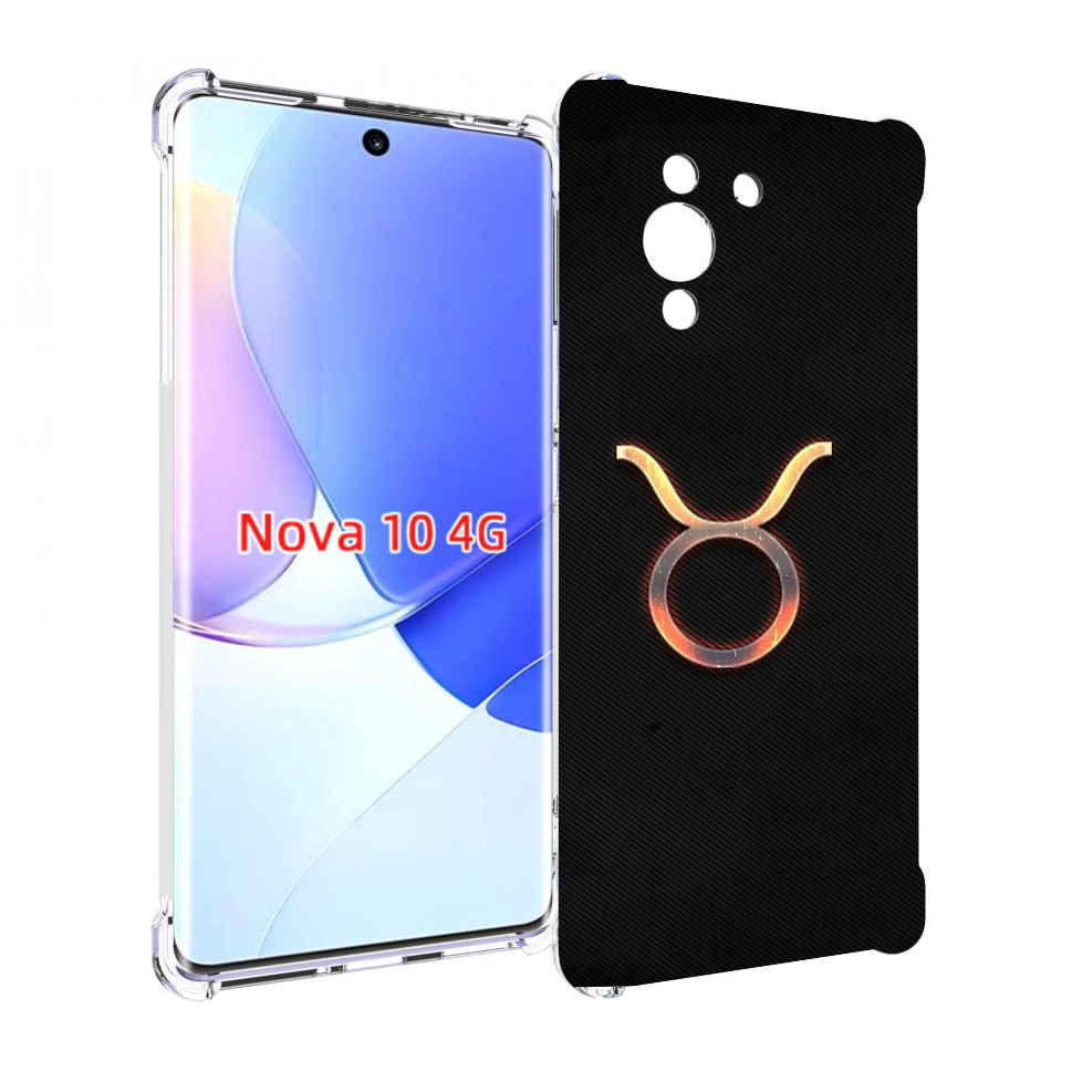 

Чехол MyPads знак зодиака телец 5 для Huawei Nova 10, Прозрачный, Tocco