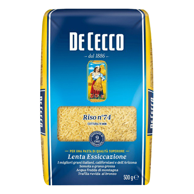 Макаронные изделия De Cecco Riso N74 500 г