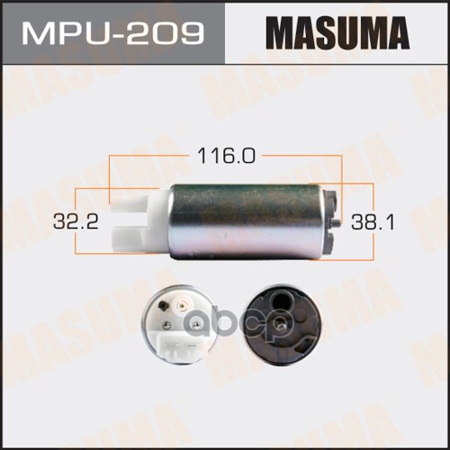

MASUMA MPU209 Насос топливный Nissan Fuga 07-; Infiniti M35/45 06- Masuma