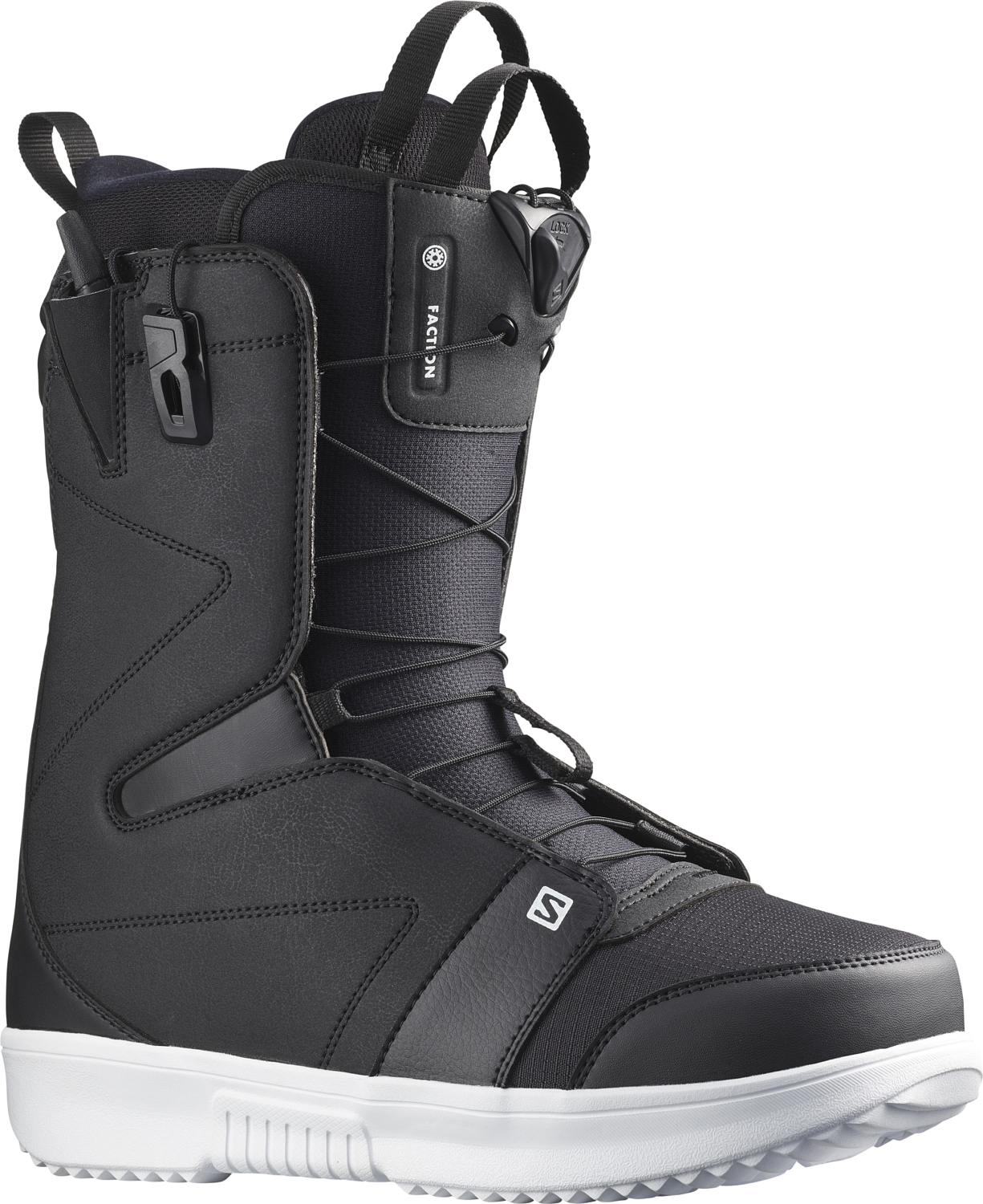 фото Ботинки для сноуборда salomon faction black/white/black (см:26)