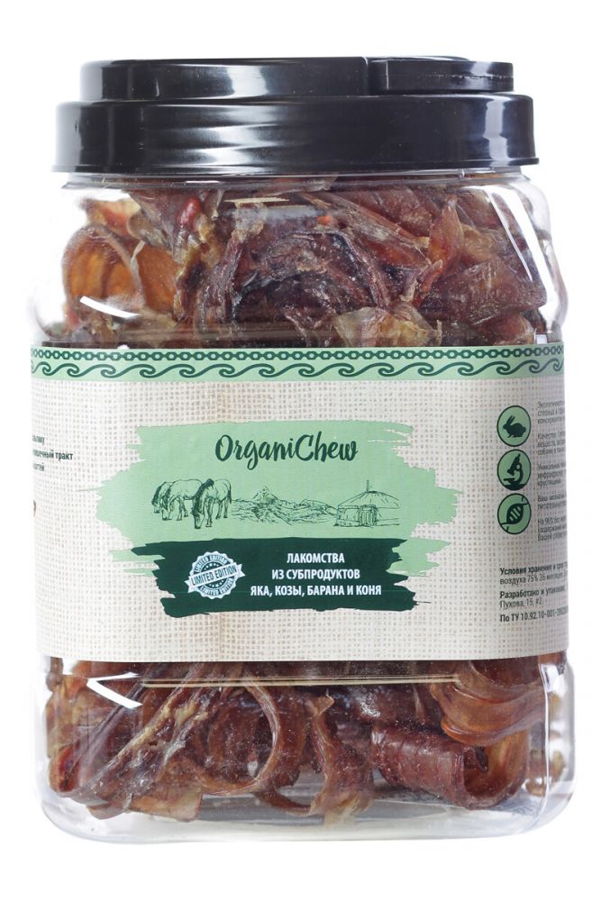 фото Лакомство для собак organic chew , трахея, мясо, 300г