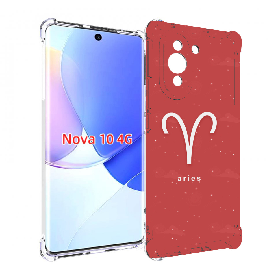 

Чехол MyPads знак-зодиака-овен-5 для Huawei Nova 10, Прозрачный, Tocco