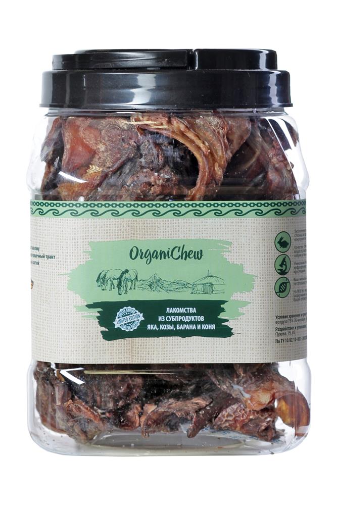 

Лакомство для собак ORGANIC CHEW калтык, кусочки, мясо, 600г