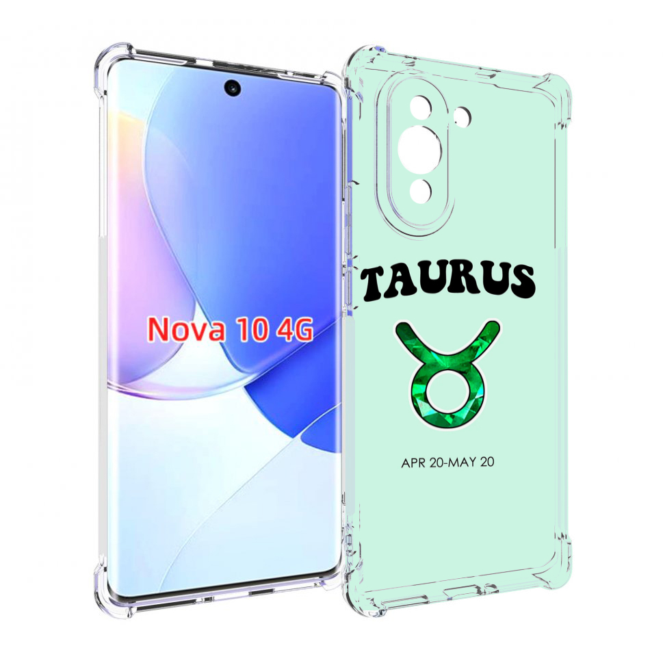 

Чехол MyPads знак-зодиака-телец-1 для Huawei Nova 10, Прозрачный, Tocco