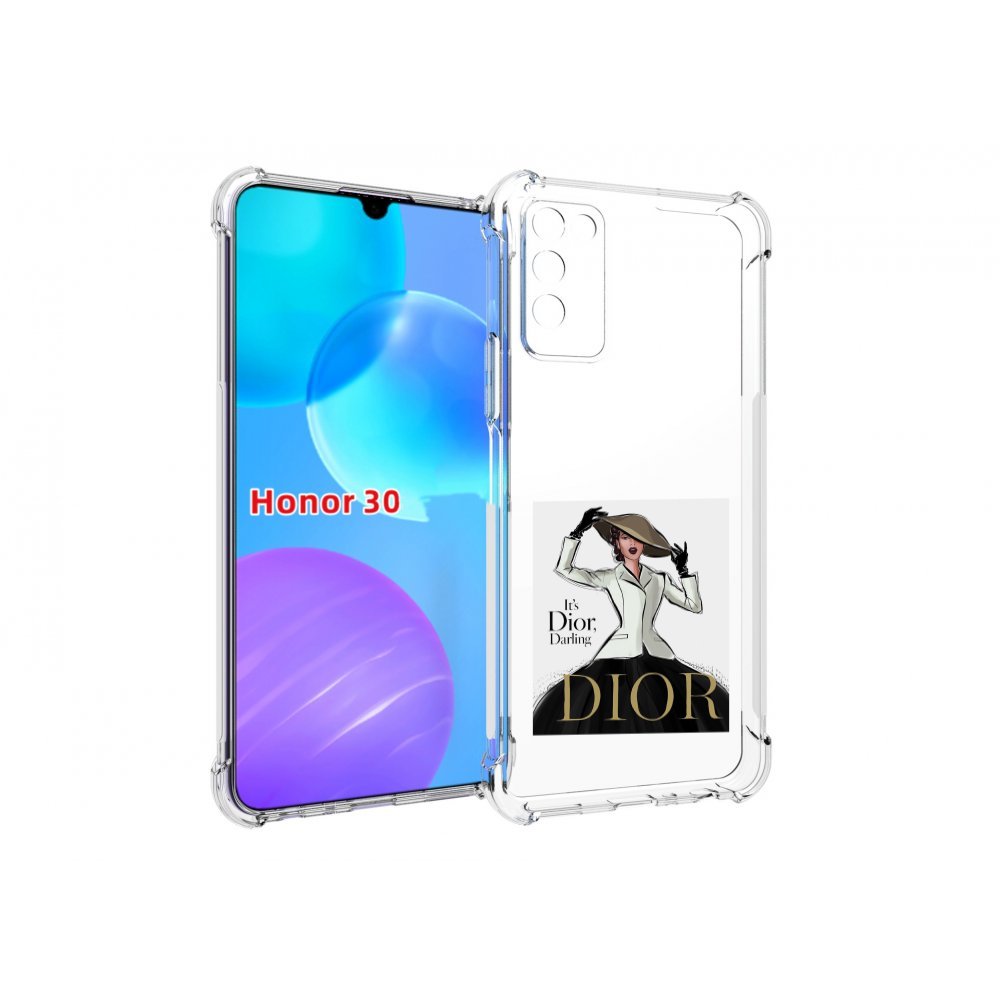

Чехол MyPads drawings of sketches для Huawei Honor 30 Lite, Tocco