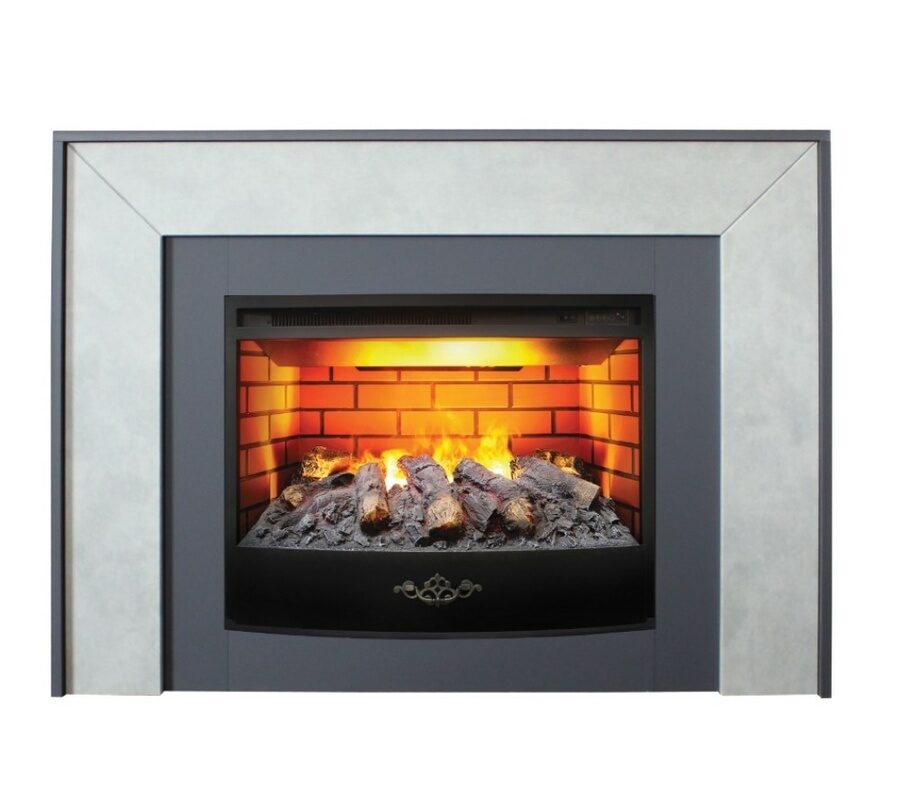

Электрокамин Real Flame Jersey 25,5 GR с очагом 3D Firestar 25,5