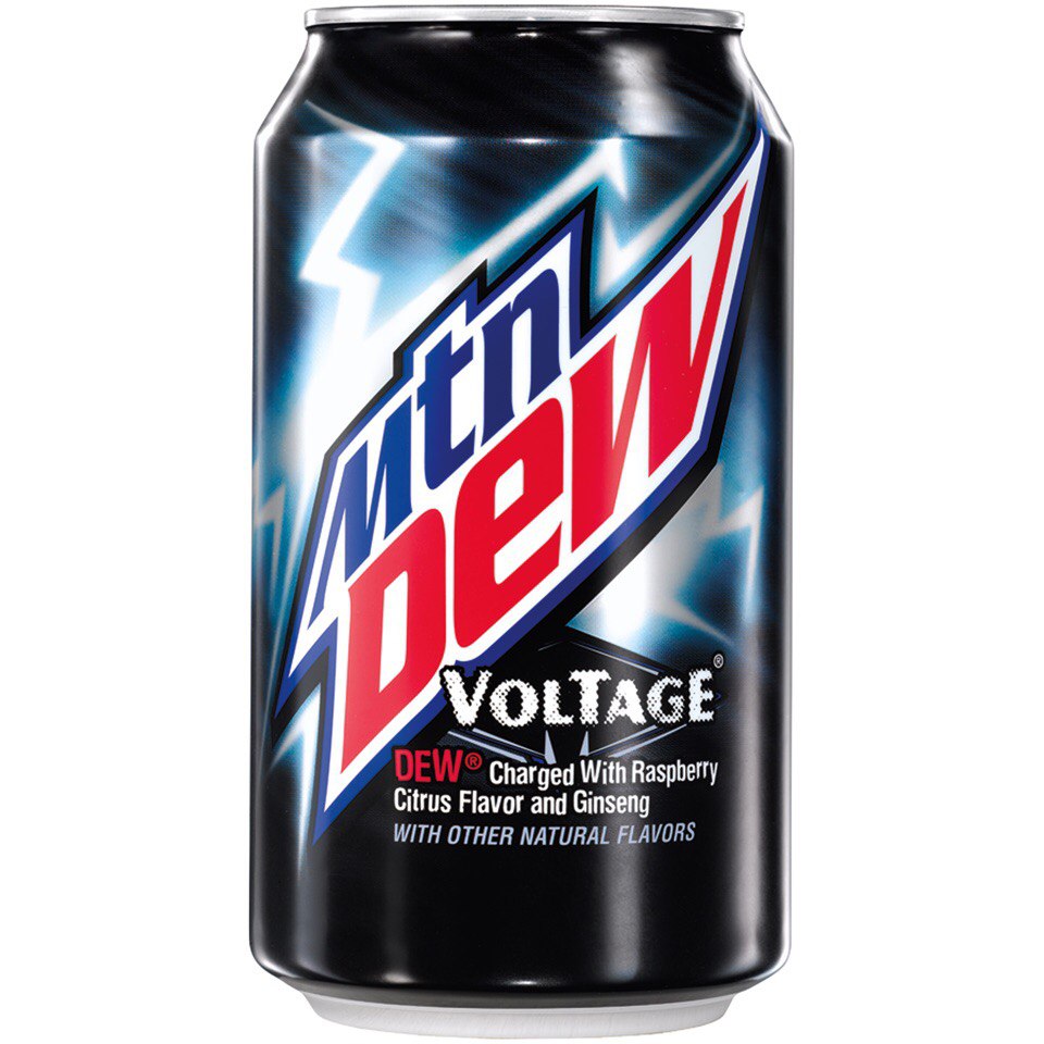 Газированный напиток Mountain Dew Voltage, 0,355 мл