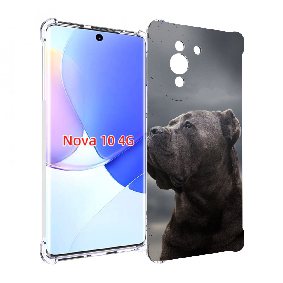 

Чехол MyPads кане корсо для Huawei Nova 10, Прозрачный, Tocco