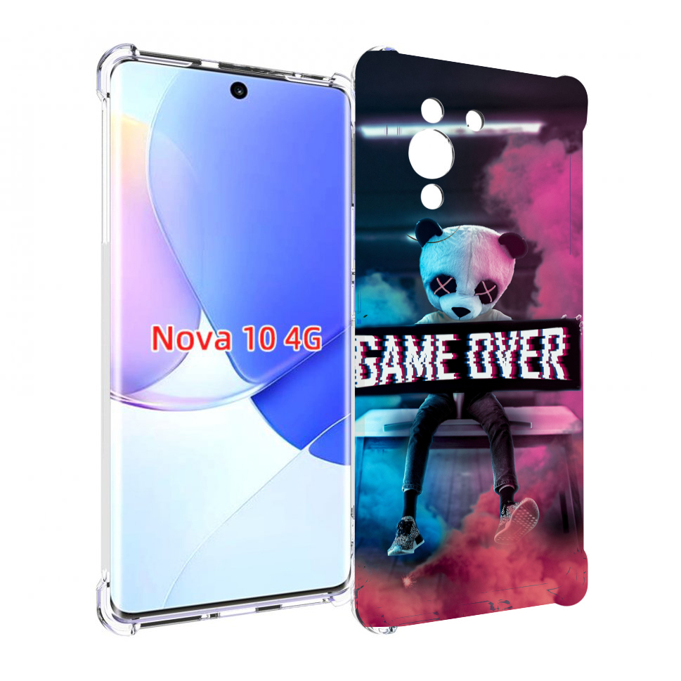 

Чехол MyPads картина-панда для Huawei Nova 10, Прозрачный, Tocco