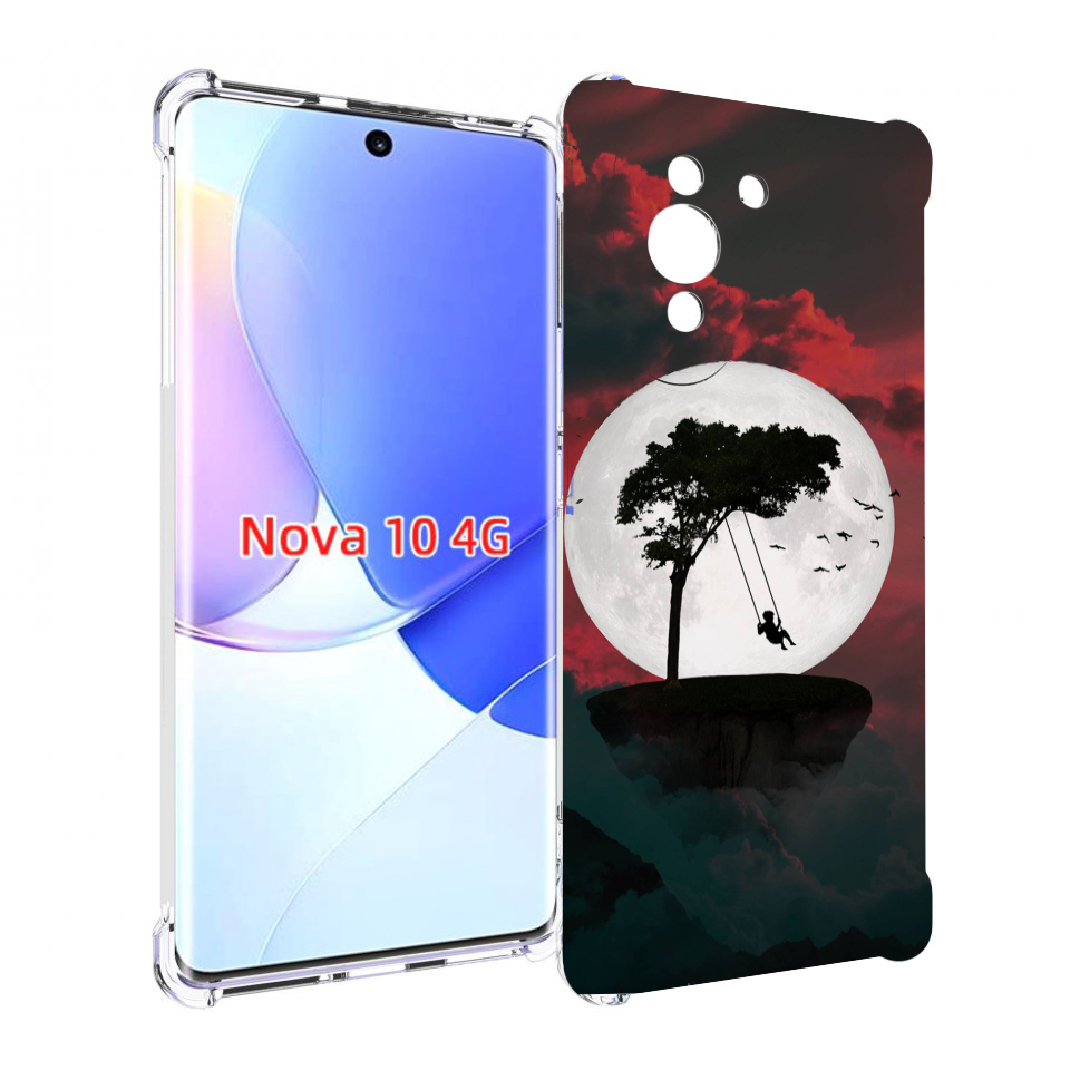 

Чехол MyPads качели-над-пропастью для Huawei Nova 10, Прозрачный, Tocco