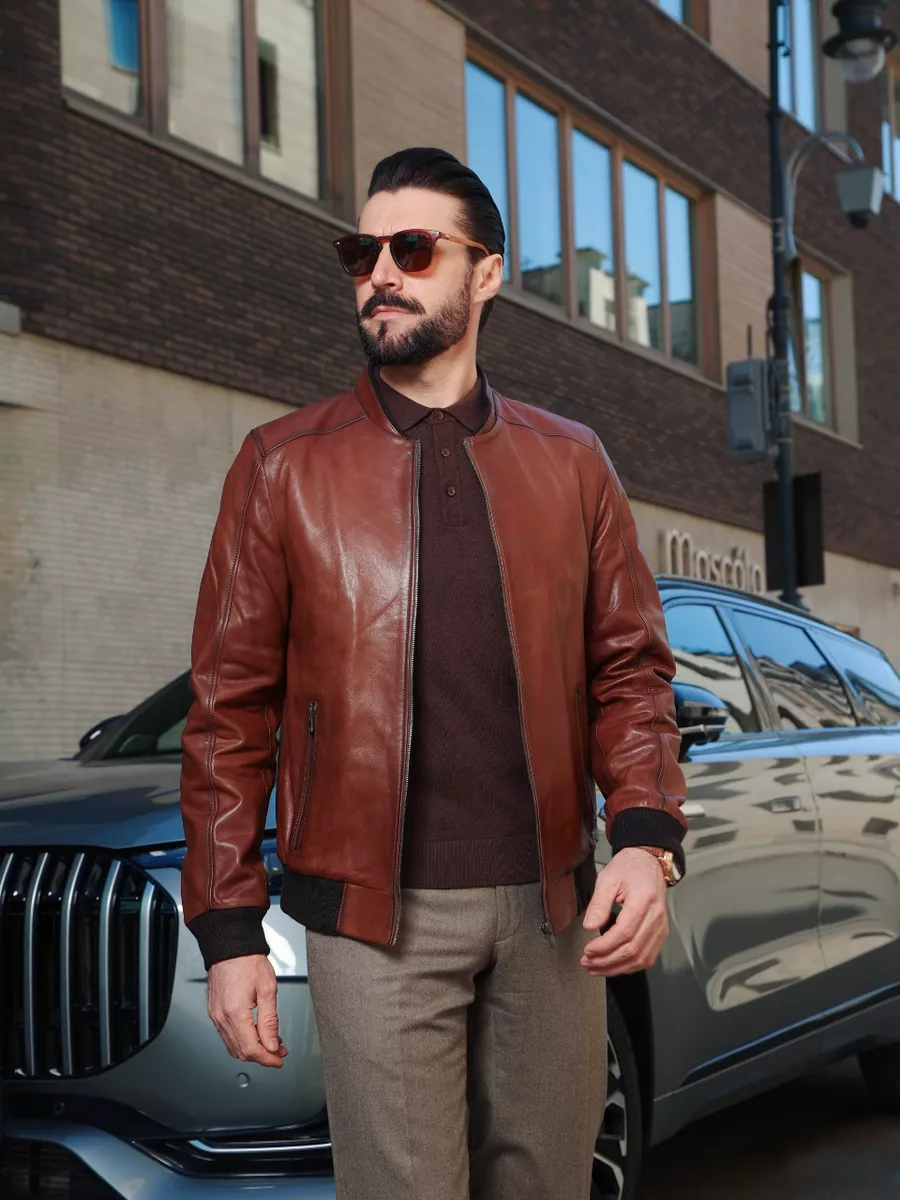 

Бомбер мужской SARTORI DODICI SD-E201Kahve коричневый S, SD-E201Kahve