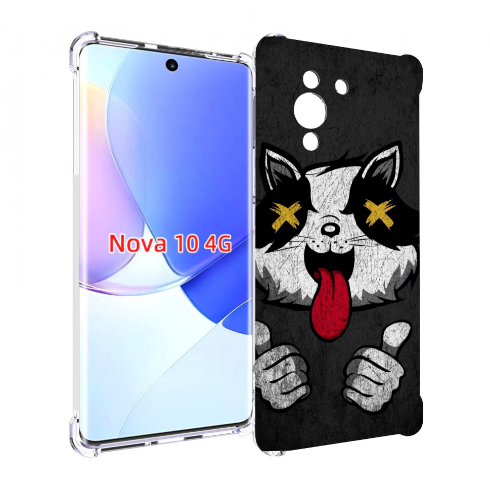 

Чехол MyPads классный зверек для Huawei Nova 10, Прозрачный, Tocco
