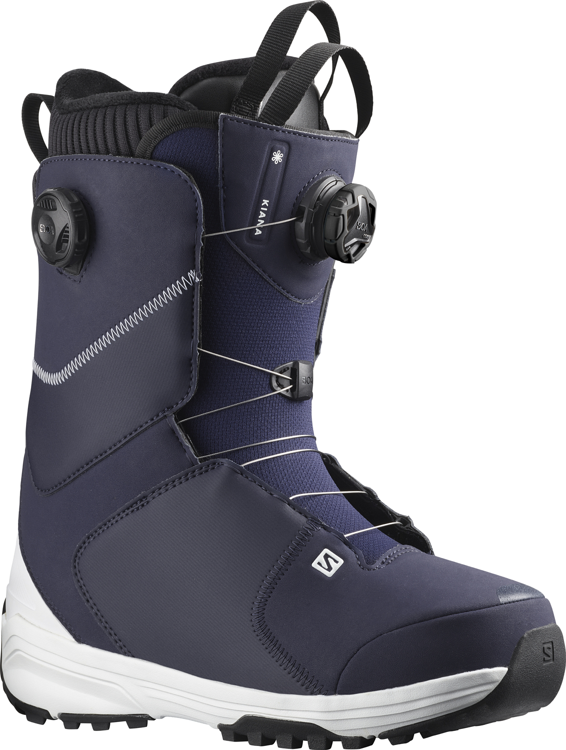 фото Ботинки для сноуборда salomon kiana dual boa blue/evil blue (см:24)