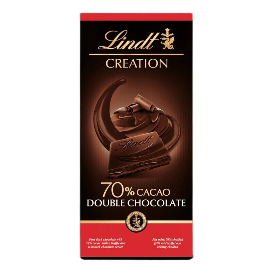 

Шоколад Lindt Creation Double Chocolate темный 70% 150 г