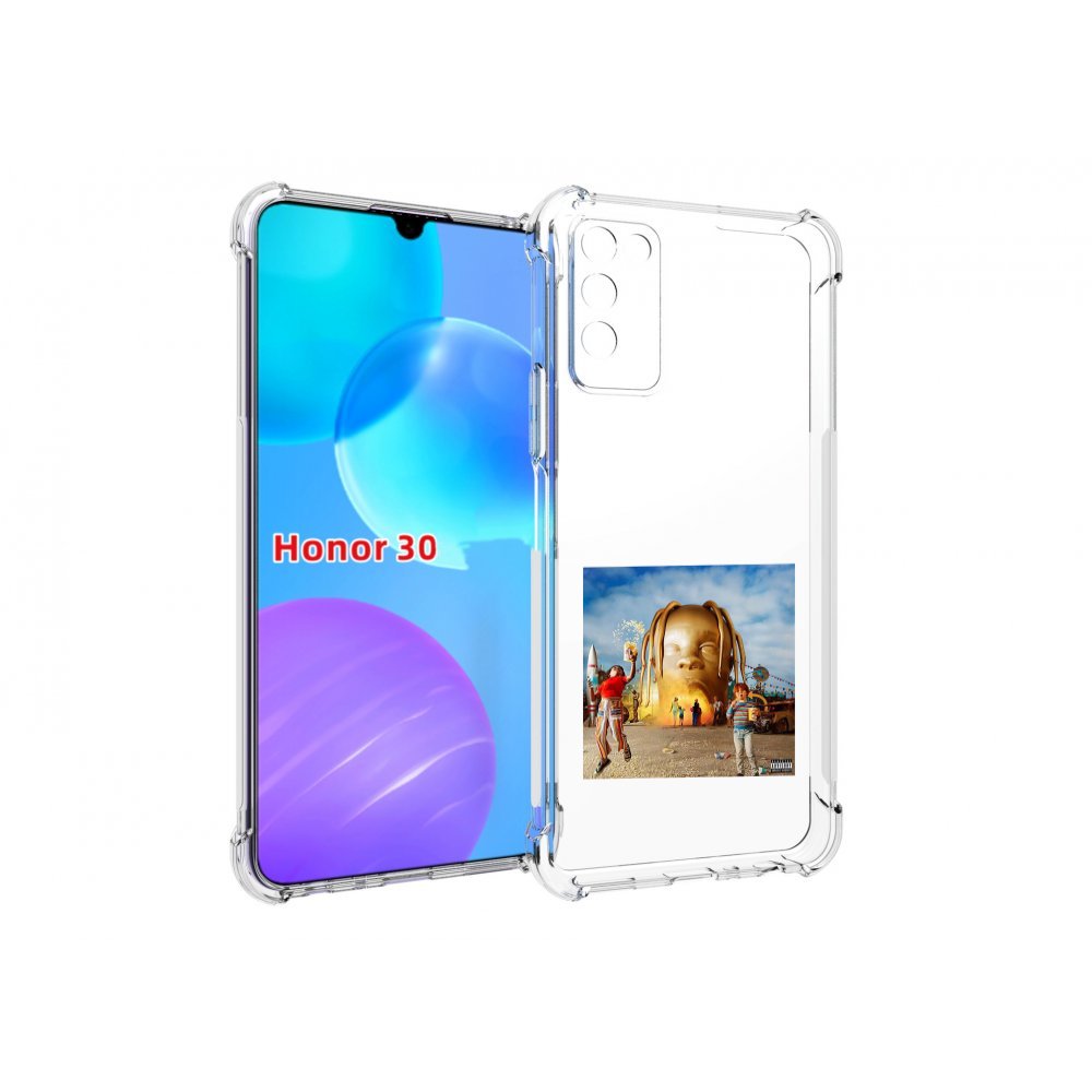 

Чехол MyPads Travis Scott - Astroworld для Huawei Honor 30 Lite, Tocco