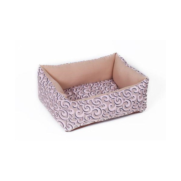 

Лежанка для кошек Зоо Фортуна Коринф №1, полиэстер 38x48x20см бежевый, 'Коринф' №1