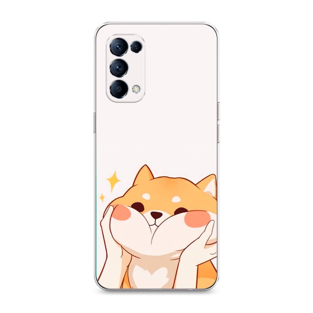 

Чехол Awog на Oppo Reno 5 "Сладкий песик", Разноцветный, 255250-1