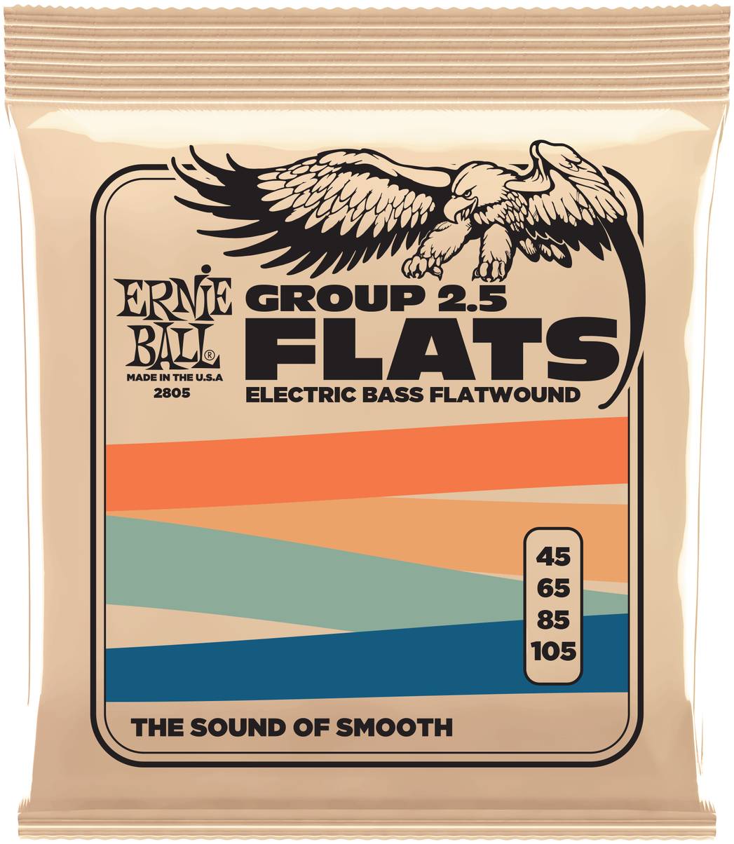 

Струны Ernie Ball 2805 Flatwound, 2805 Flatwound