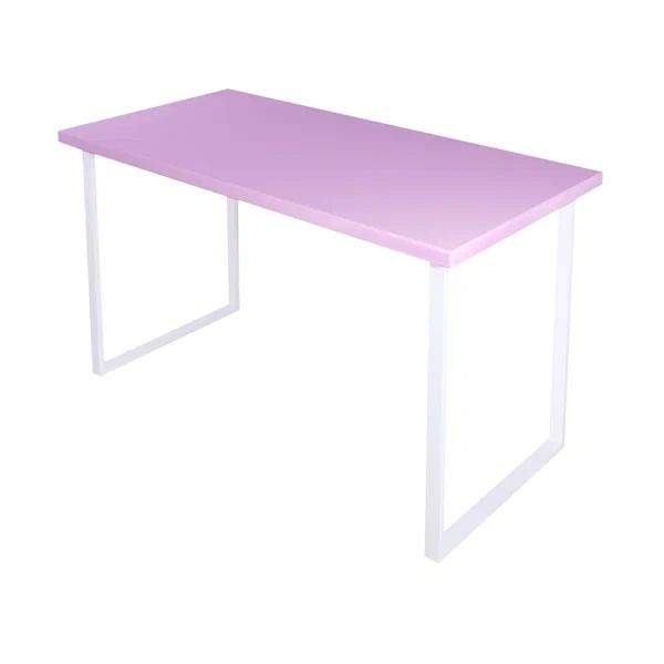 

Стол кухонный Solarius Loft металл-дерево 140х60х75, розовый с белыми ножками, Loft металл-дерево 140х60х75