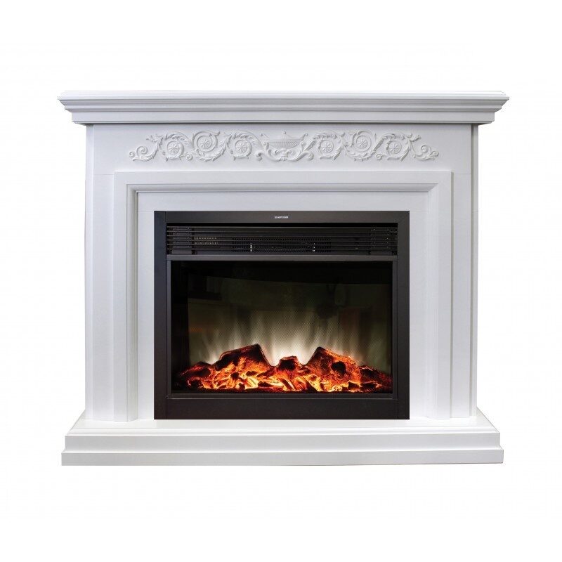 

Электрокамин Real Flame Leticia 26 WT с очагом MoonBlaze S LUX Black