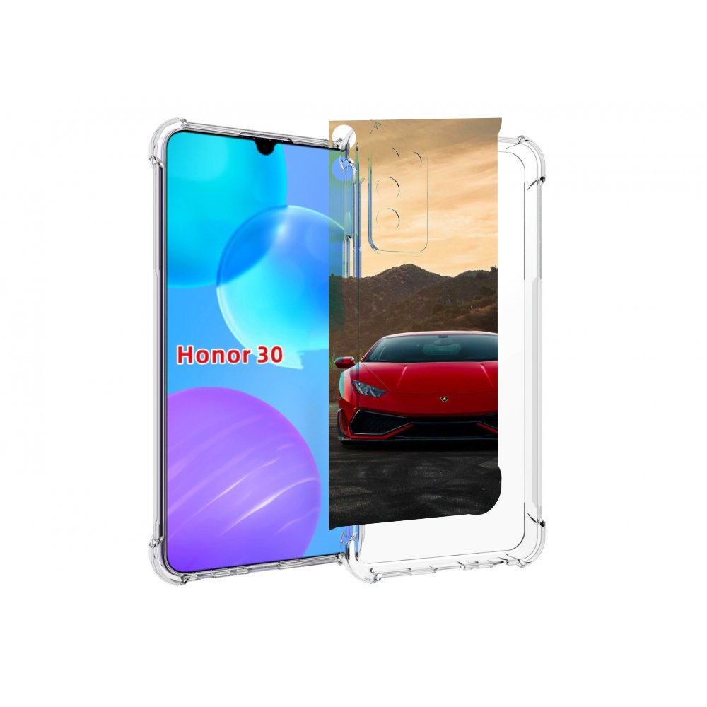 

Чехол MyPads lamborghini ламборгини 1 мужской для Huawei Honor 30 Lite, Tocco