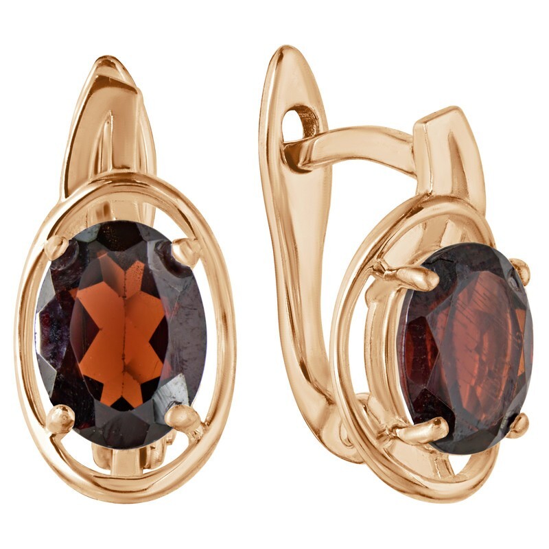 

Серьги из серебра с гранатом LAZURIT-ONLINE 8149PG, 8149PG