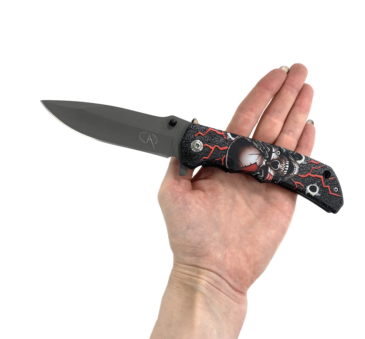 

Складной нож Pirat DA164-1, сталь 65Х13, Красный;черный, DA164-1, сталь 65Х13