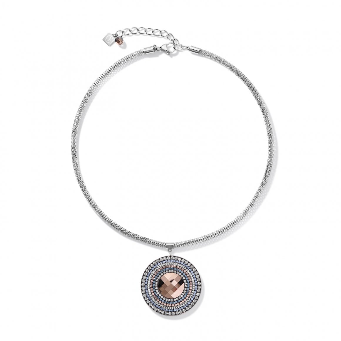 

Колье из бижутерного сплава с кристаллом 50 см Coeur de Lion 5068/10-0720, 5068/10-0720