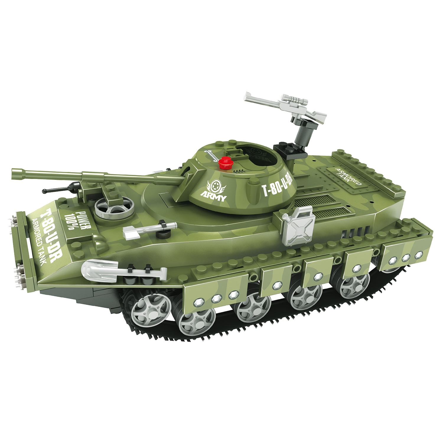 Конструктор KEYIXING Армия: Танк T-80-U-DR 213 дет
