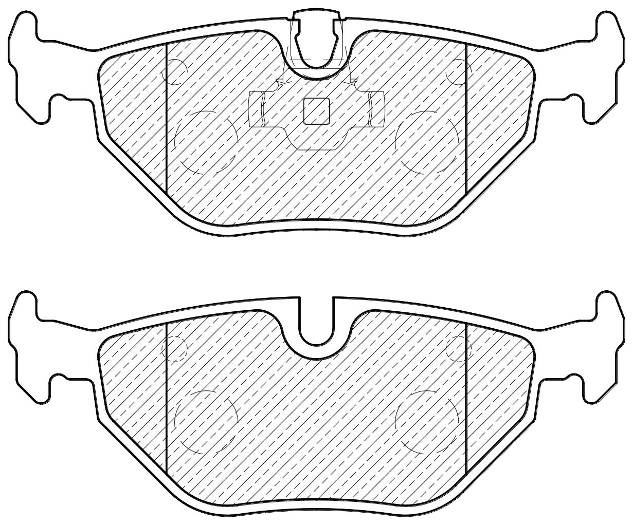 

Тормозные колодки JEENICE задние дисковые ws209100