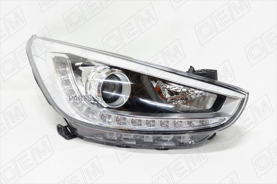 

OEM0104FR_Фара правая Hyundai Solaris 1 2011-2014, светодиодные ДХО (LED)