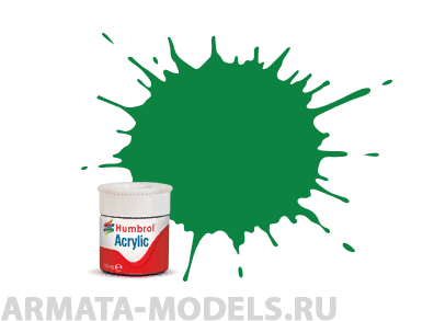 фото Ab0002ep краска акриловая 2 emerald gloss - 14ml acrylic paint - plus 30 humbrol