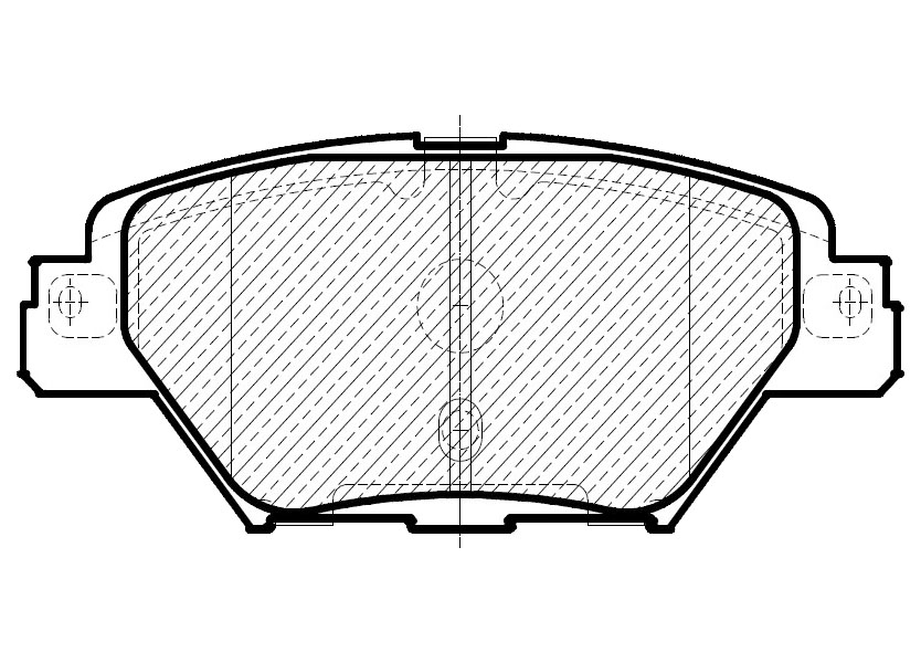 

Тормозные колодки JEENICE задние дисковые ws292400