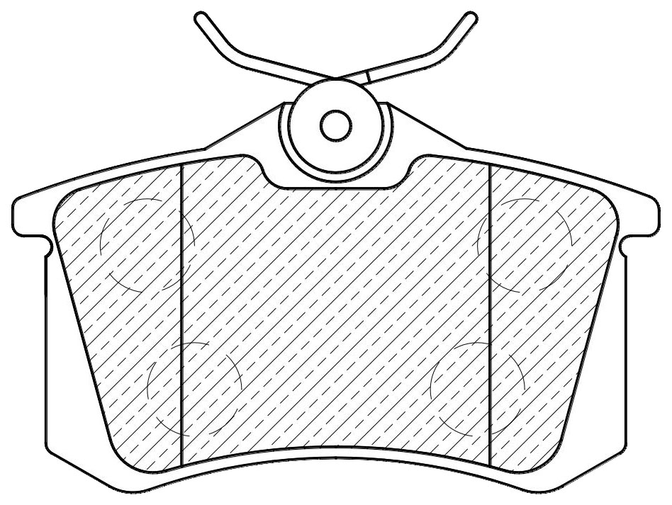 

Тормозные колодки JEENICE задние дисковые ws301103