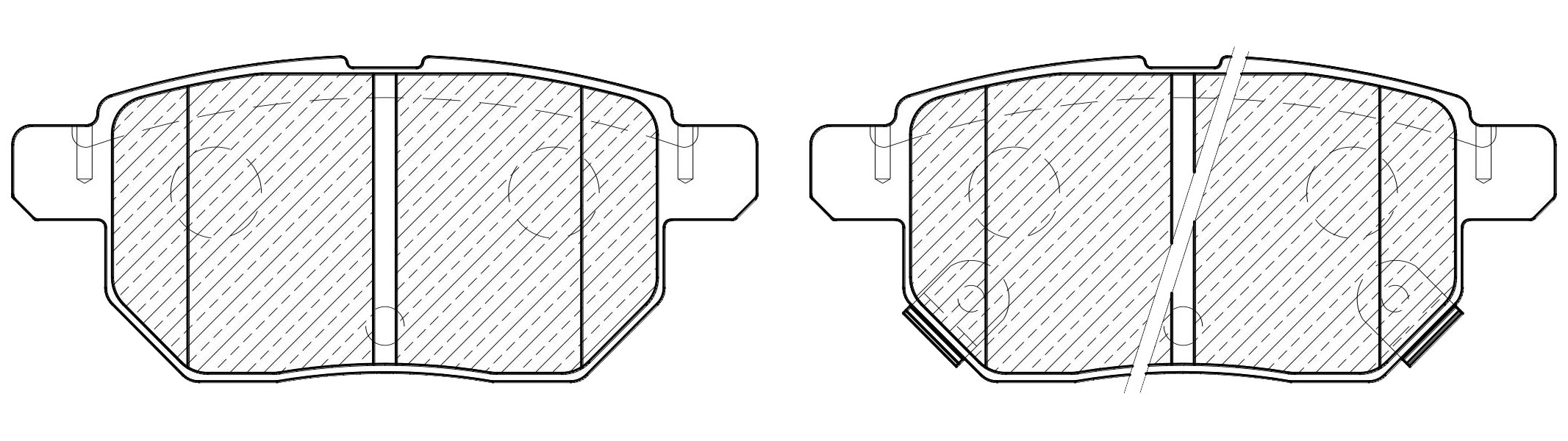 

Тормозные колодки JEENICE задние дисковые ws307600