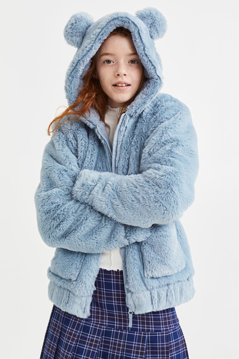 

Куртка детская H&M 1092220, цвет светло-синий, размер 158 (доставка из-за рубежа), 1092220
