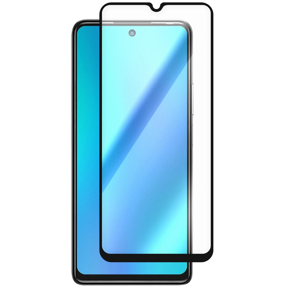 

Стекло защитное Full Glue Premium Krutoff для Infinix Hot 40/ 40 Pro черное