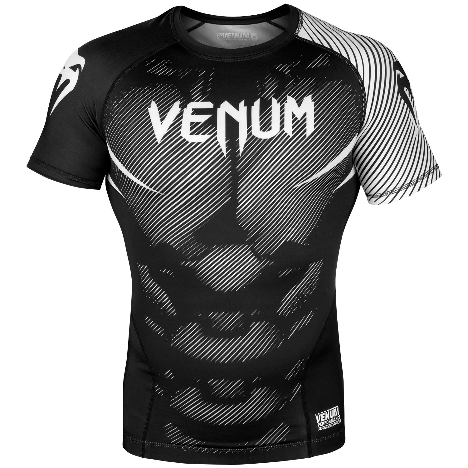 

Рашгард Venum NoGi 2.0 Black/White S/S XXL