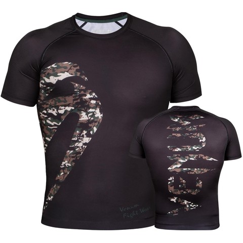 

Рашгард Venum Original Giant Jungle Camo Black S/S S