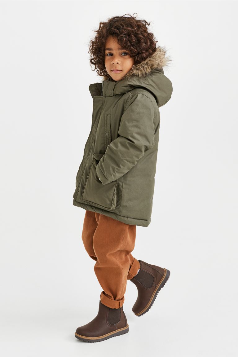 

Куртка детская H&M 1092251, цвет хаки, размер 116 (доставка из-за рубежа), 1092251