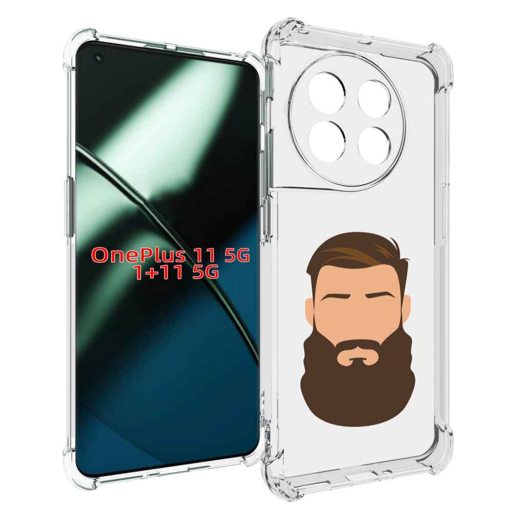 

Чехол MyPads густая-борода для OnePlus 11, Прозрачный, Tocco