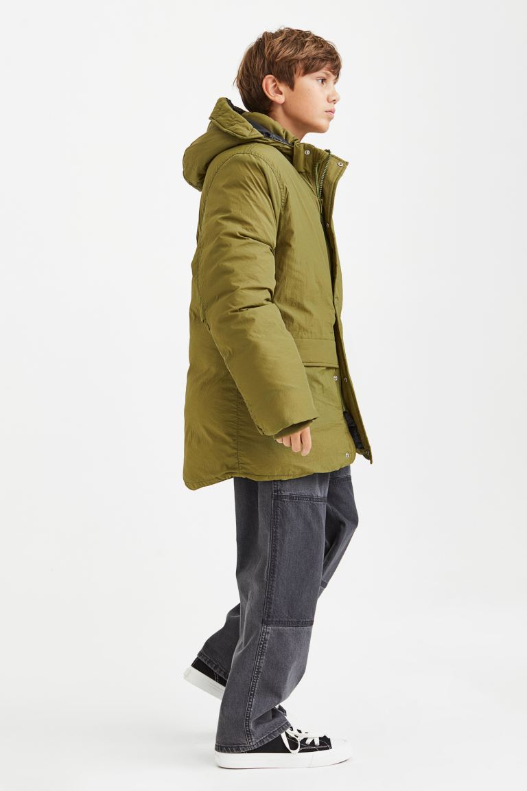 Куртка детская H&M 1092766, цвет оливковый, размер 158 (доставка из-за рубежа)