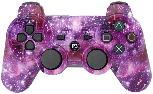 Геймпад NoBrand DualShock 3 для Playstation 3 Космос (Не оригинал)