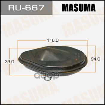 

Отбойник амортизатора NISSAN PATHFINDER перед. MASUMA RU-667