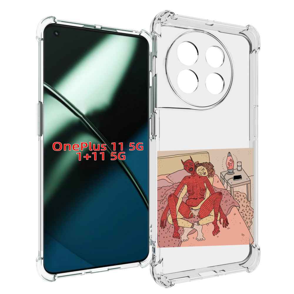 

Чехол MyPads девушка-без-кожи для OnePlus 11, Прозрачный, Tocco